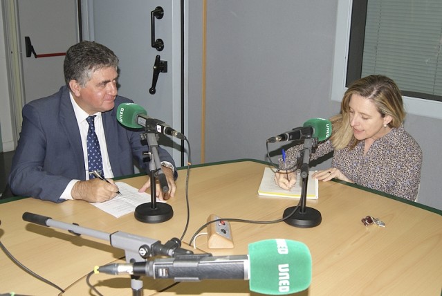 D. José Porras, presidente de Remica, durante la entrevista